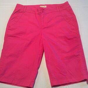 Caribbean Joe Vibrant Pink Women's Bermudas